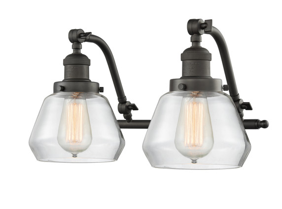 Bathroom Fixtures Two Lights by Innovations ( 405 | 515-2W-OB-G172-LED Franklin Restoration ) 