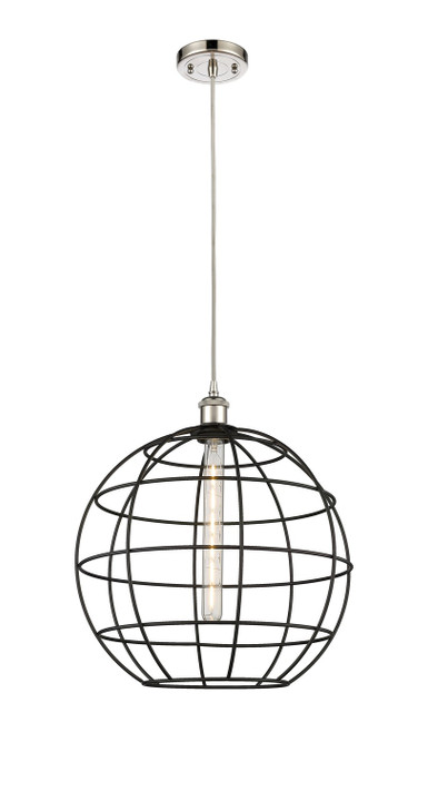 Pendants Open Frame by Innovations ( 405 | 516-1P-PN-CE-16-BK Ballston ) 