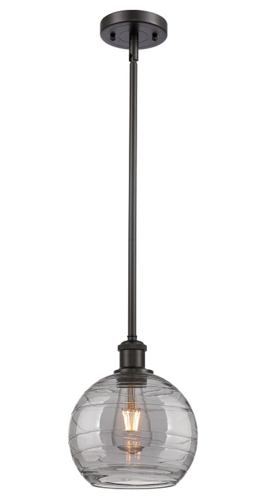 Mini Pendants Glass Down by Innovations ( 405 | 516-1S-OB-G1213-8SM Ballston ) 