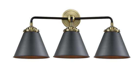 Bathroom Fixtures Three Lights by Innovations ( 405 | 284-3W-BAB-M13-BK-LED Nouveau ) 