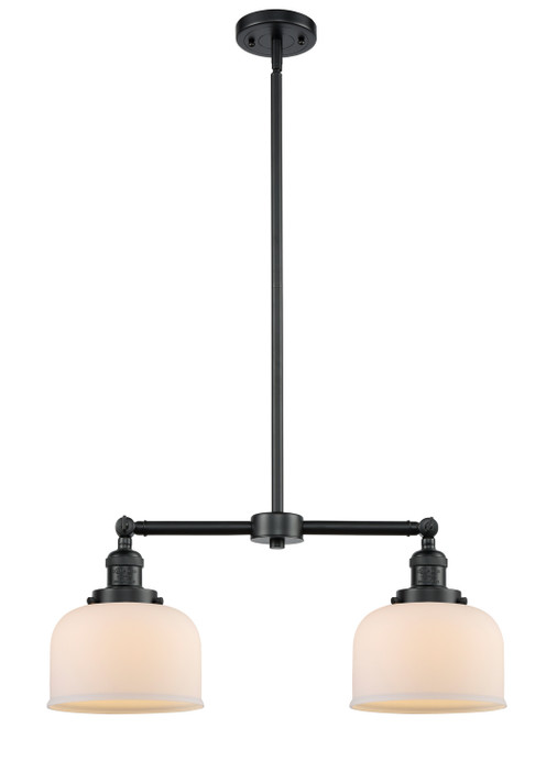 Mid. Chandeliers Glass Down by Innovations ( 405 | 209-OB-G71-LED Franklin Restoration ) 