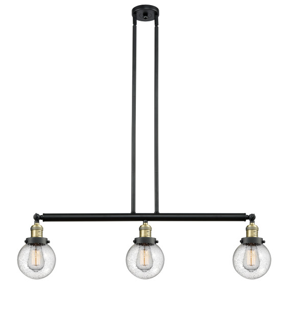 Linear/Island 3 Light Bar by Innovations ( 405 | 213-BAB-G204-6-LED Franklin Restoration ) 