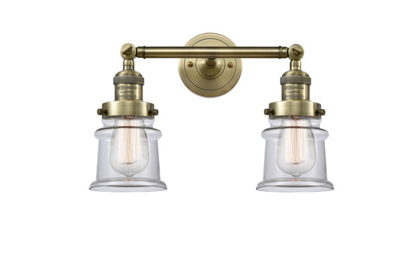 Bathroom Fixtures Two Lights by Innovations ( 405 | 208-AB-G182S-LED Franklin Restoration ) 