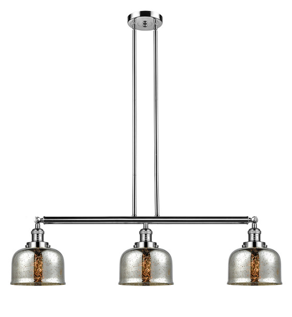 Linear/Island 3 Light Bar by Innovations ( 405 | 213-PN-G78-LED Franklin Restoration ) 