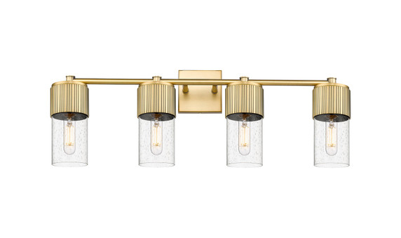 Bathroom Fixtures Four Lights by Innovations ( 405 | 428-4W-BB-G428-7SDY Downtown Urban ) 