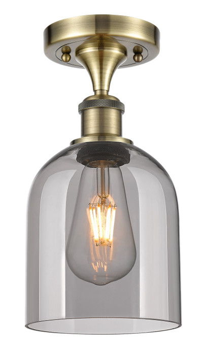 Semi-Flush Mts. Glass Down by Innovations ( 405 | 516-1C-AB-G558-6SM Ballston ) 