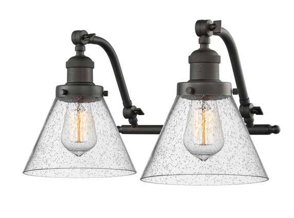 Bathroom Fixtures Two Lights by Innovations ( 405 | 515-2W-OB-G44-LED Franklin Restoration ) 