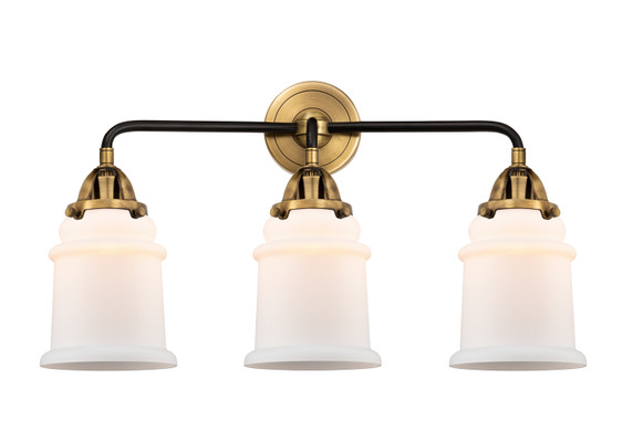 Bathroom Fixtures Three Lights by Innovations ( 405 | 288-3W-BAB-G181 Nouveau 2 ) 