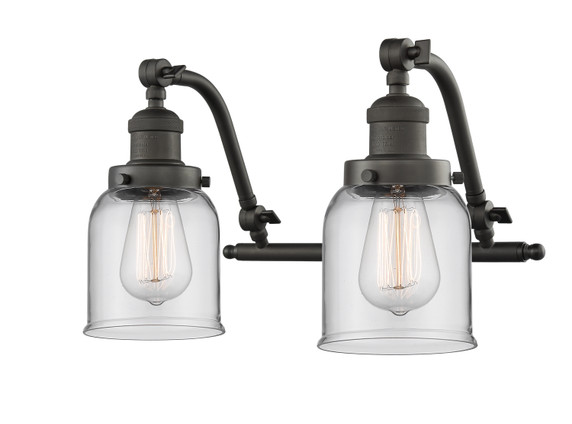 Bathroom Fixtures Two Lights by Innovations ( 405 | 515-2W-OB-G52-LED Franklin Restoration ) 