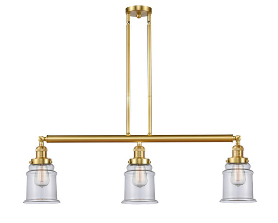 Linear/Island 3 Light Bar by Innovations ( 405 | 213-SG-G182-LED Franklin Restoration ) 