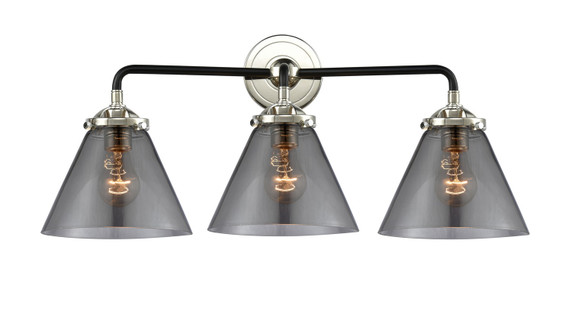 Bathroom Fixtures Three Lights by Innovations ( 405 | 284-3W-BPN-G43-LED Nouveau ) 