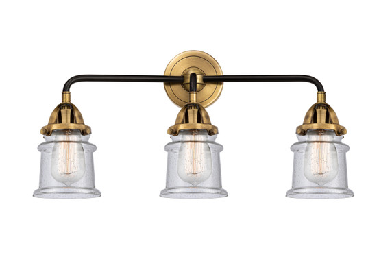 Bathroom Fixtures Three Lights by Innovations ( 405 | 288-3W-BAB-G184S-LED Nouveau 2 ) 