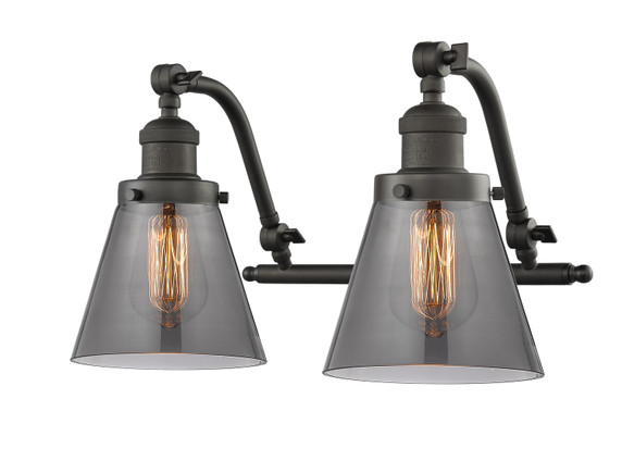 Bathroom Fixtures Two Lights by Innovations ( 405 | 515-2W-OB-G63 Franklin Restoration ) 