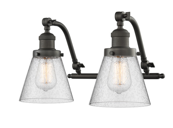 Bathroom Fixtures Two Lights by Innovations ( 405 | 515-2W-OB-G64 Franklin Restoration ) 