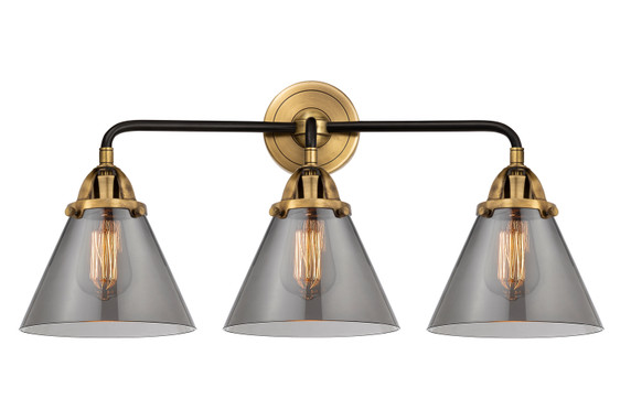 Bathroom Fixtures Three Lights by Innovations ( 405 | 288-3W-BAB-G43-LED Nouveau 2 ) 