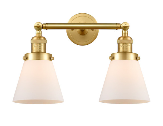 Bathroom Fixtures Two Lights by Innovations ( 405 | 208-SG-G61-LED Franklin Restoration ) 