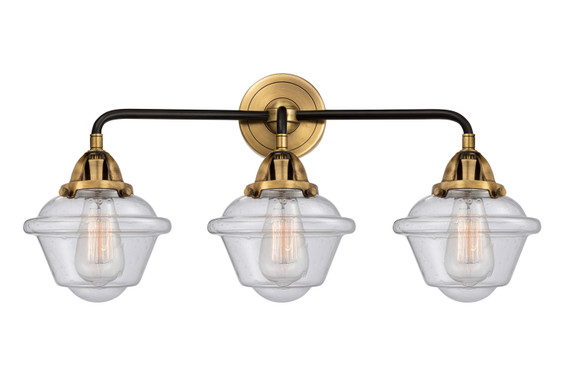 Bathroom Fixtures Three Lights by Innovations ( 405 | 288-3W-BAB-G534 Nouveau 2 ) 