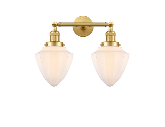 Bathroom Fixtures Two Lights by Innovations ( 405 | 208-SG-G661-7-LED Franklin Restoration ) 