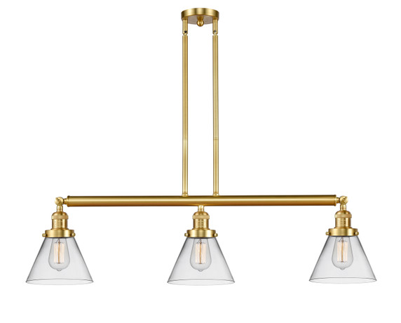 Linear/Island 3 Light Bar by Innovations ( 405 | 213-SG-G42-LED Franklin Restoration ) 