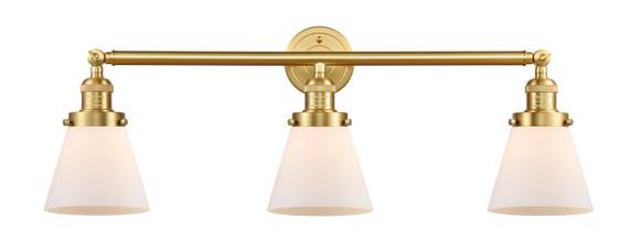 Bathroom Fixtures Three Lights by Innovations ( 405 | 205-SG-G61 Franklin Restoration ) 