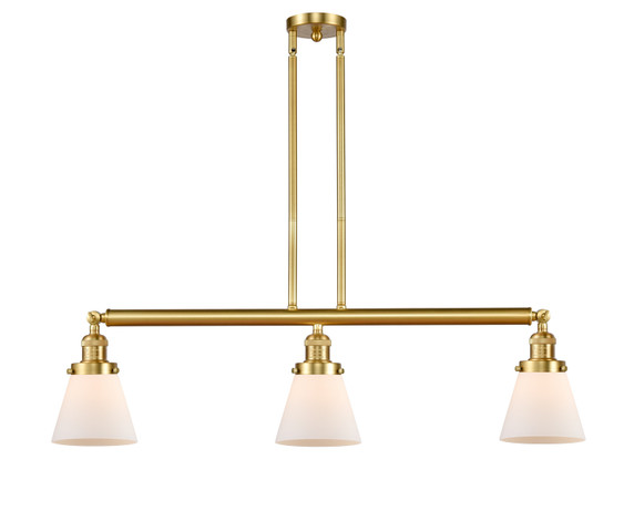 Linear/Island 3 Light Bar by Innovations ( 405 | 213-SG-G61-LED Franklin Restoration ) 
