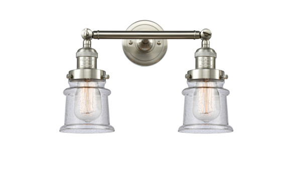 Bathroom Fixtures Two Lights by Innovations ( 405 | 208-SN-G184S Franklin Restoration ) 