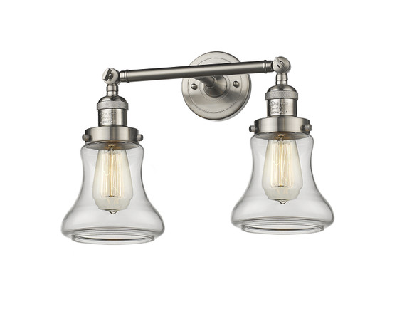 Bathroom Fixtures Two Lights by Innovations ( 405 | 208-SN-G192 Franklin Restoration ) 