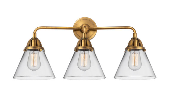 Bathroom Fixtures Three Lights by Innovations ( 405 | 288-3W-BB-G42 Nouveau 2 ) 