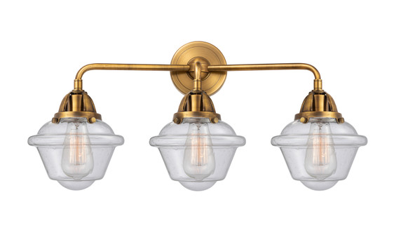 Bathroom Fixtures Three Lights by Innovations ( 405 | 288-3W-BB-G534 Nouveau 2 ) 