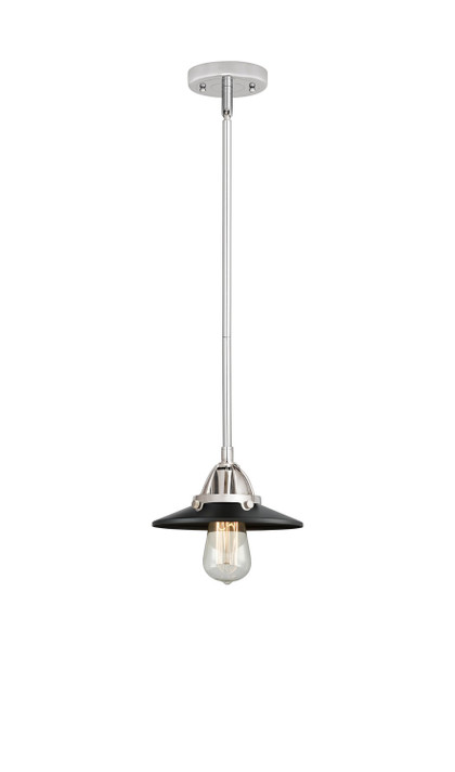 Mini Pendants Exposed Lamps by Innovations ( 405 | 288-1S-PC-M6-BK Nouveau 2 ) 