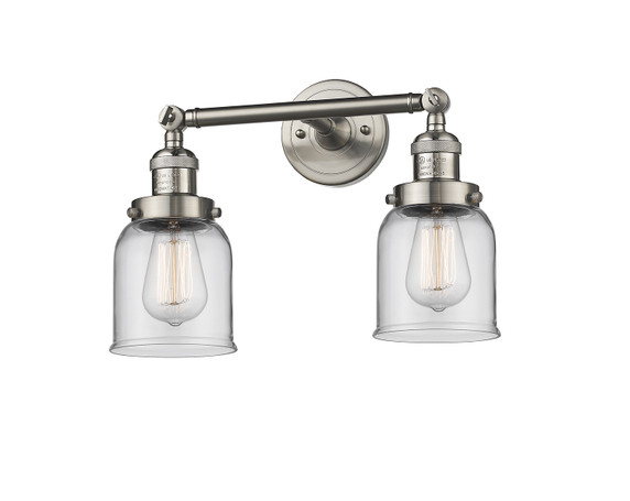 Bathroom Fixtures Two Lights by Innovations ( 405 | 208-SN-G52-LED Franklin Restoration ) 