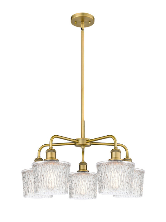 Mid. Chandeliers Glass Down by Innovations ( 405 | 516-5CR-BB-G402 Ballston ) 