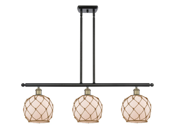 Linear/Island 3 Light Bar by Innovations ( 405 | 516-3I-BAB-G121-8RB Ballston ) 