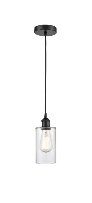 Mini Pendants Glass Down by Innovations ( 405 | 616-1P-BK-G802 Edison ) 
