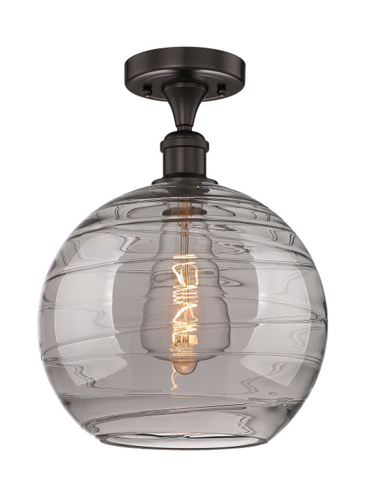 Semi-Flush Mts. Glass Down by Innovations ( 405 | 616-1F-OB-G1213-12SM Edison ) 