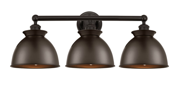 Bathroom Fixtures Three Lights by Innovations ( 405 | 616-3W-OB-M14-OB Edison ) 
