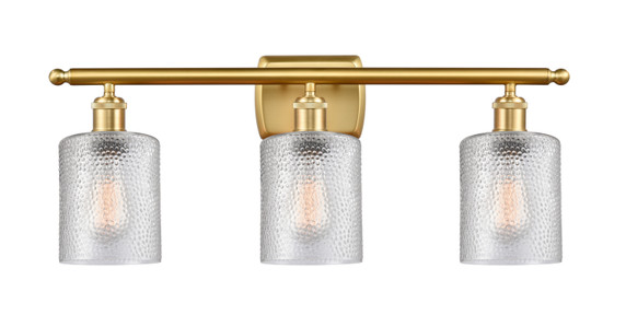 Bathroom Fixtures Three Lights by Innovations ( 405 | 516-3W-SG-G112-LED Ballston ) 