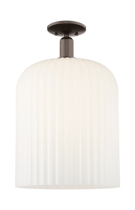 Semi-Flush Mts. Glass Down by Innovations ( 405 | 716-1C-OB-G559-12GWH Arcadia ) 
