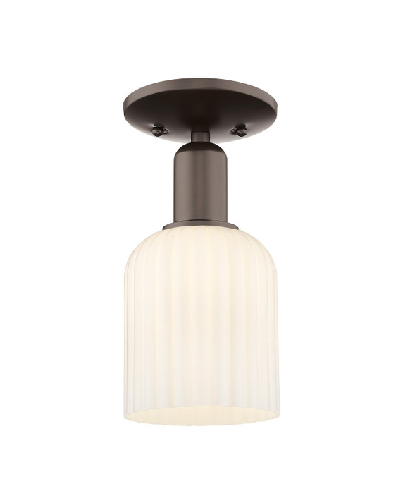 Semi-Flush Mts. Glass Down by Innovations ( 405 | 716-1C-OB-G559-5GWH Arcadia ) 