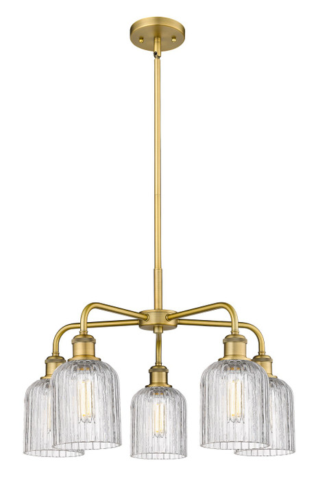 Mid. Chandeliers Glass Down by Innovations ( 405 | 516-5CR-BB-G559-5CL Ballston ) 