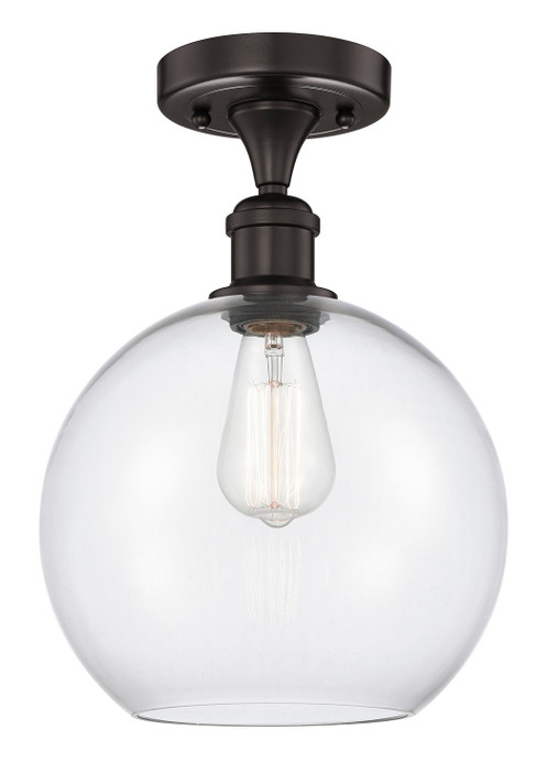 Semi-Flush Mts. Glass Down by Innovations ( 405 | 616-1F-OB-G122-10 Edison ) 