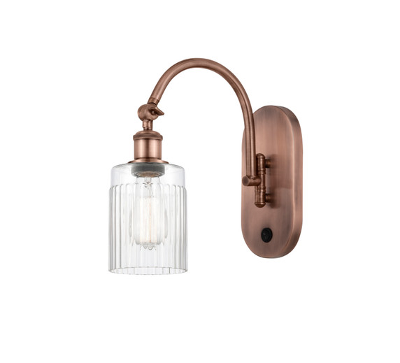 Sconces Single Glass by Innovations ( 405 | 518-1W-AC-G342-LED Ballston ) 