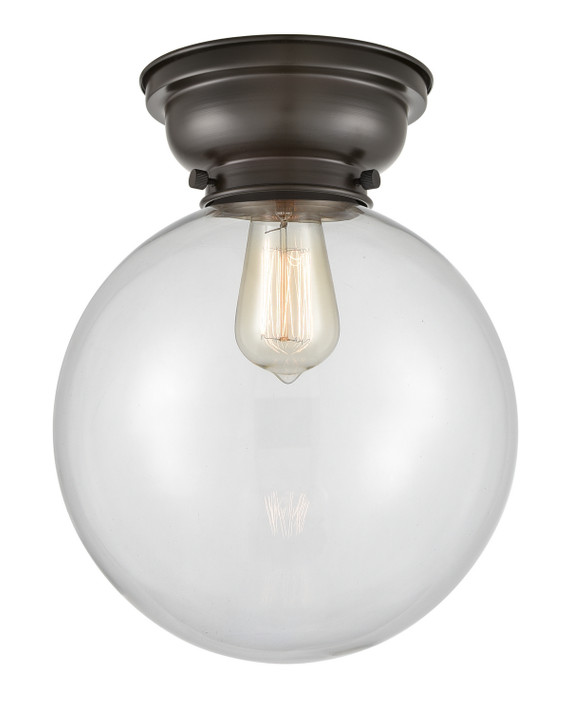 Flush Mounts Glass Down by Innovations ( 405 | 623-1F-OB-G202-10-LED Franklin Restoration ) 