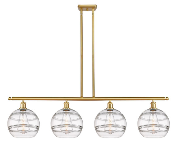 Linear/Island 4 Light + by Innovations ( 405 | 516-4I-SG-G556-10CL Ballston ) 