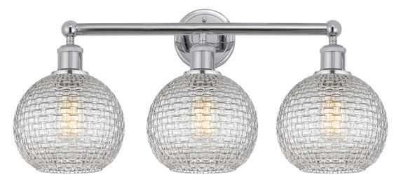 Bathroom Fixtures Three Lights by Innovations ( 405 | 616-3W-PC-G122C-8CL Edison ) 