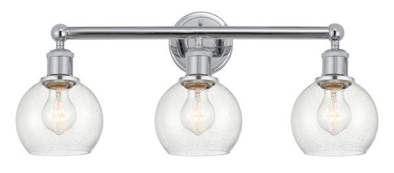Bathroom Fixtures Three Lights by Innovations ( 405 | 616-3W-PC-G124-6 Edison ) 