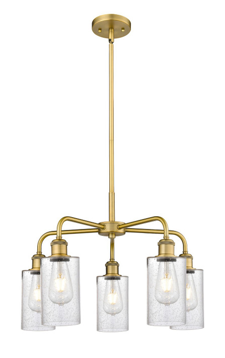 Mid. Chandeliers Glass Down by Innovations ( 405 | 516-5CR-BB-G804 Ballston ) 