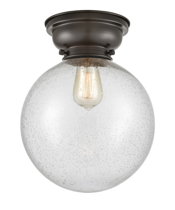 Flush Mounts Glass Down by Innovations ( 405 | 623-1F-OB-G204-10-LED Franklin Restoration ) 