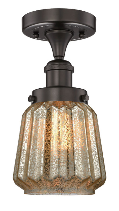 Semi-Flush Mts. Glass Down by Innovations ( 405 | 616-1F-OB-G146 Edison ) 