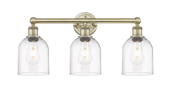 Bathroom Fixtures Three Lights by Innovations ( 405 | 616-3W-AB-G558-6CL Edison ) 